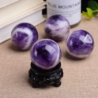 Natural Round Stone Quartz Sphere Amethysts Rose White Quartz Crystal Obsidian Citrines Stone Sphere Ball Reiki Healing