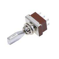 1pcs KN3-203 Toggle Switch 3 Positions Rocker ON-OFF-ON 6pins DPDT 3A/250V Handle Switch