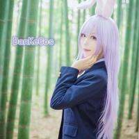 Eggshell home cosplay wig east project. The bell fairy optimal haze hua yuan inaba. COS