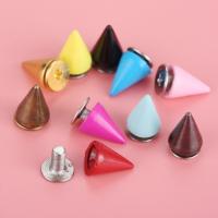 【CW】 20Pcs Punk Apparel Leather Buckles Metal Screws Knob Tip Rivets Handbag Belt Shoes Crafts Bullet Rivet Stud Spikes Handmade