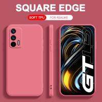 เคสมือถือ ซิลิโคน แบบนิ่ม ขอบเหลี่ยม สำหรับ Realme 11 10 10T 9 Pro Plus + 9i 8 5G 8i 7 7i 6 6i 5 5i C21Y C11 2021 C12 C15 C17 C25 C25S C25Y C30s C33 2023 C35 C53 C55 Phone Case