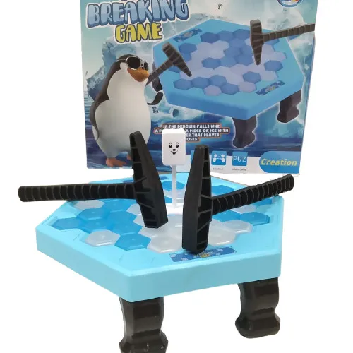  Save Penguin On Ice Game, SS Penguin Trap Ice Break