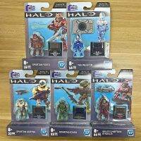 Morris8 Mega Construx Blocks HALOINFINTE Halos Heroes Action Figures Spartan Yoroi Kovan Agryna Brute Chieftain Iknovus Boys Game Toys