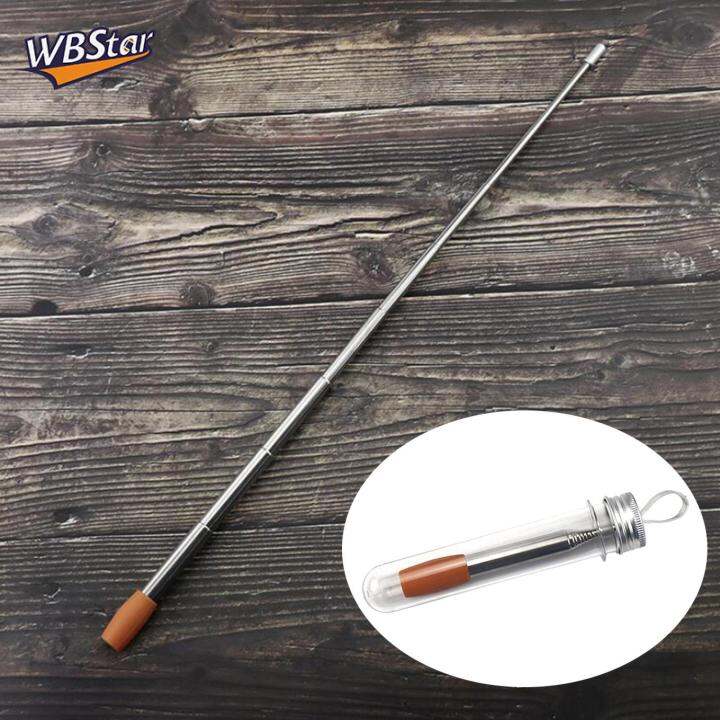 WBStar Pocket Folding Stainless Steel Fire Blower Tube Outdoor Gear