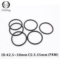 5PC/Lot Fluorine rubber Ring FKM O-ring Seal CS3.55mm ID42.5/43.7/45/46.2/47.5/48.7/50mm O Ring Gasket Oil Ring Fuel Sealing Gas Stove Parts Accessori