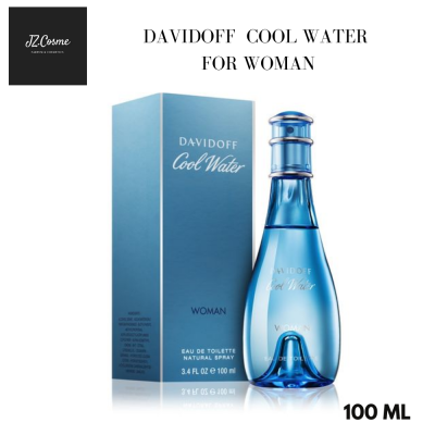 Davidoff cool Water for Women 100ml ดาวิดอฟ น้ำหอมผู้หญิง