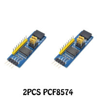 2ชิ้น PCF8574บอร์ดขยาย IO โมดูลการพัฒนา I/o I2C-Bus การประเมินผล