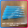 Đầu côn xanh có khía pipette tip 1000ul túi 500 chiếc dùng cho eppendorf - ảnh sản phẩm 1