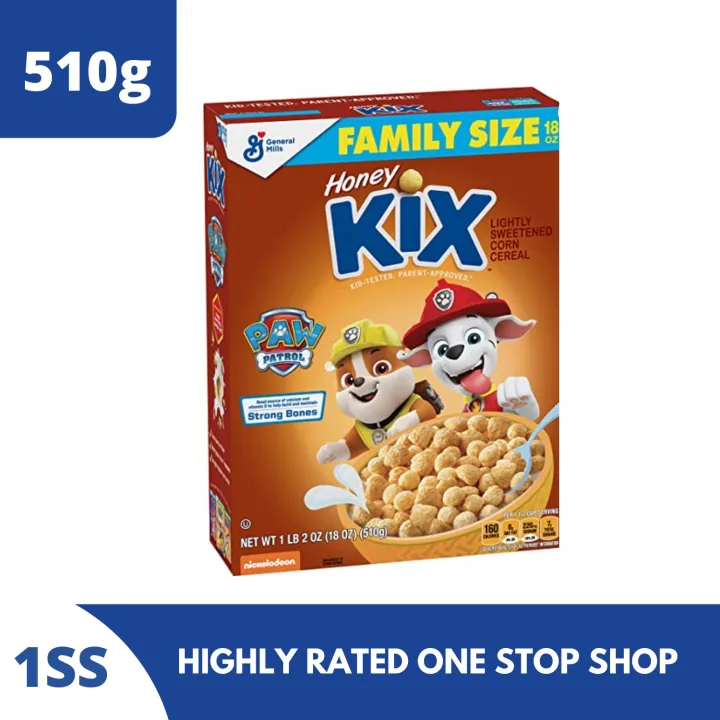 Kix Whole Grain Cereal Paw Patrol, Crispy Corn Puffs 510g 