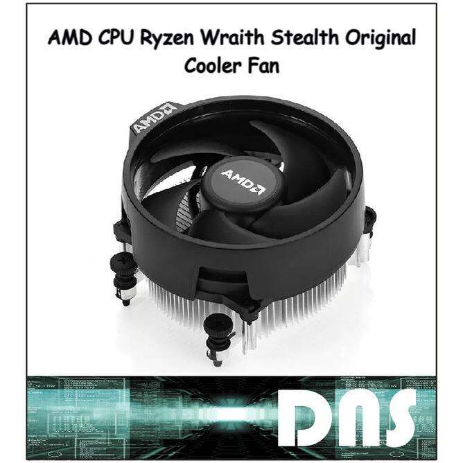 AMD CPU Ryzen Wraith Stealth Original Cooler Fan With Box (Heat Sink Fan Set) Lazada PH