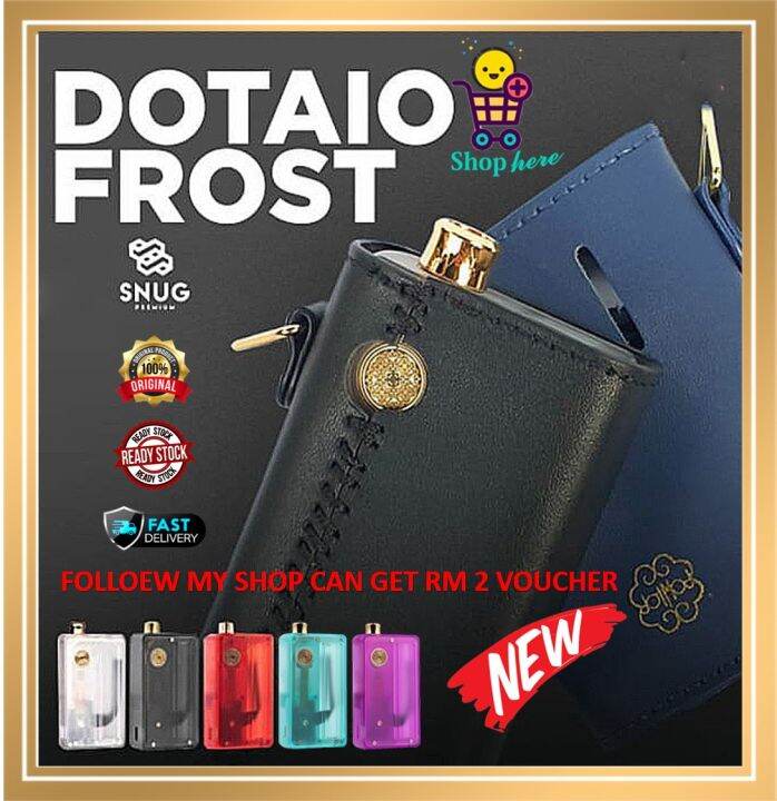 Snug Dotmod Dotaio Frost Leather Case By Snug Premium Lanyard Included