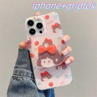 ?จัดส่งรวดเร็ว?y2k เคสไอโฟน 14 13 12 11 pro max เคสป้องกัน iphone 11 soft case griptok เคส 14 PRO ป้องกันการตก ปกป้องเต็มที่