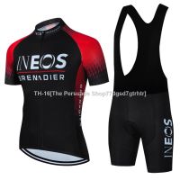 ✚▲๑ 2023 INEOS Cycling Bib Shorts Mens Mountain Bike Jersey Clothing Summer Complete Racing Bicycle Clothes Quick-Dry Sports Set