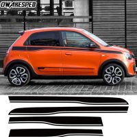 Racing Sport Stripes Car Waist Lines Sticker For-Renault Twingo 3-5 doors Car Accessories Auto Body Decor Sticker