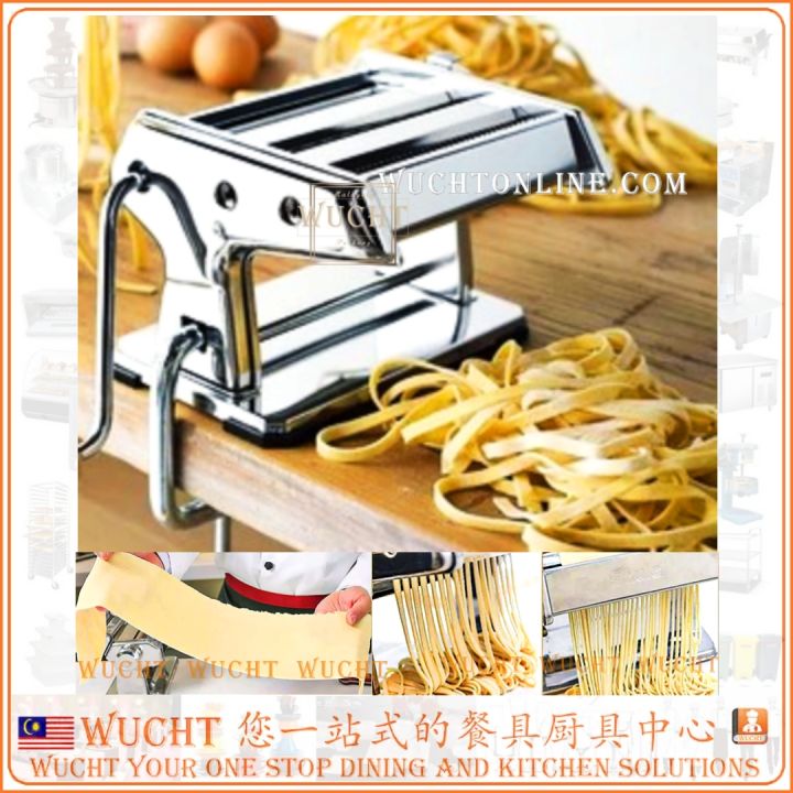 Adjustable Thickness Pasta Machine 150 Roller Noodles Pasta Maker