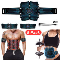 EMS Wireless Abdominal Muscle Stimulator USB Connect 8Pack Total ABS Hip Muscular Trainer Home Smart Fitness Equipment для живо