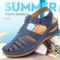 New Summer Women Sandals Shoes Woman Plus Size 44 Heels Sandals For Wedges Chaussure Femme Casual Gladiator Platform Shoes Talon