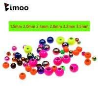 【hot】✻✾✴ Bimoo 20PCS 1.5mm-3.8mm Bead Fly Tying Material for Fast Sink Beadhead Nymphs Wet Flies Streamer Trout Fishing Lures Baits