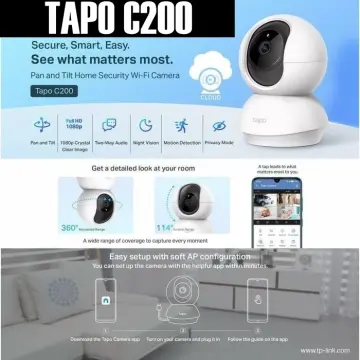 How to Setup Tapo Smart Home WiFi Camera C200 C210 TC70 