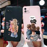 Super Mom Baby Fashion Girls Shockproof Case For Realme C20 RealmeC20 C 20 RMX3063 C11 2021 Cases Bumper Phone Back Cover Fundas Phone Cases