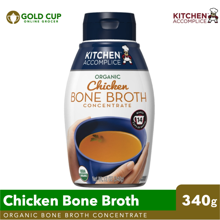Kitchen Organic Chicken Bone Broth Concentrate 340g Lazada PH