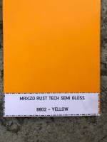 (แกลลอน)โทนสีเหลืองแบบกึ่งเงากึ่งด้าน#8802Rust tech สีรองพื้นและสีทับหน้ากันสนิม2 in 1 (สูตรทินเนอร์)