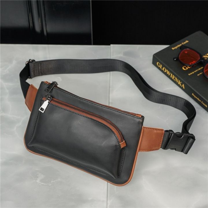 cw-men-39-s-leather-chest-bag-waist-strap-mobile-phone-2021-men-39-s-bag