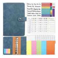 A6 Binder Notebook, Budget Planner, Pack of 36 A6 Budget Binder Money Envelopes Money Organiser with Binder Pockets