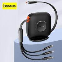 Baseus Three in One Pd20w Office Data Cable for Mobile Conference Multi Interface Type-C Android 360 ° Rotary Charging Cable