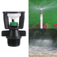 Garden Lawn 1/2 quot; Male Thread Rotating Sprinkler Mini Wobbler Irrigation Water Spray Sprinkler Farm 360° Rotary Watering Nozzles