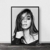 Hailee Steinfeld โปสเตอร์นักแสดงนักร้องพิมพ์ภาพวาดผ้าใบติดผนังศิลปะภาพแต่งบ้าน Quadro Cuadros 69F 0726