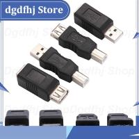 Dgdfhj Shop Adapter Electronics USB 2.0 Type A Female to Type B Male Printer Adapter Converter Connector Male to Female Plug