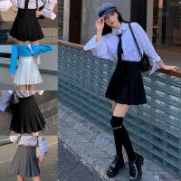 COD ❂▨ The Outline Shop27dgsd6gfd Pleated skirt short skirt high waist a-line skirt skirt female day spring 2021 s百褶裙短裙高腰a字裙子半身裙女天2021年春学生jk制服显瘦 jiumei23.my