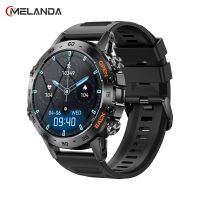 ZZOOI MELANDA 2023 New 1.39" Bluetooth Call Smart Watch Men Sports Fitness Tracker IP68 Waterproof Smartwatch for Android IOS 400mAh