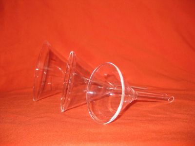 【CW】 60mm funnel lab short stem thick glass lot2