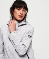 SUPERDRY ALVIA WATERPROOF - แจ็คเก็ต แจ็คเก็ตกันลมกันหนาว สำหรับผู้หญิง สี Grey Marl