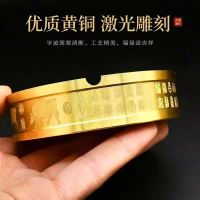 8.3CM 黄铜缸精品工艺品办公室客厅摆件新款纯铜缸กระบอกทองเหลืองวิจิตรศิลป์และหัตถกรรมสำนักงานห้องนั่งเล่นตกแต่งใหม่กระบอกทองแดงบริสุทธิ์