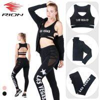 【Hot Sale】embellishembellish RION ผู้หญิง39; S TracksuitGym เสื้อผ้า FemaleSets ForLeggings แขนยาวกีฬา2/3ชิ้นชุด