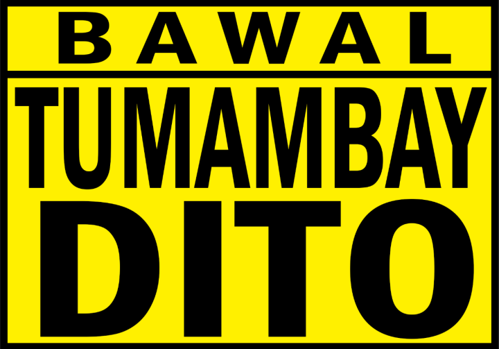 Bawal Tumambay Dito Laminated Signage A4 Size Lazada PH bawal-tumambay-dito-laminated-signage-a4-size-lazada-ph