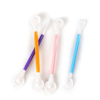 4 Pcs Clay Tool 8 Patterns Fondant Baking Craft Tools Flower Decor Pen Pastry Carving Cutter Moing Tools