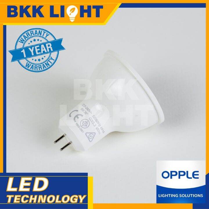 hot-หลอดไฟ-mr16-led-6w-opple-รุ่น-ecomax2-ขั้ว-gu5-3-36d-220v-ต่อตรง-ส่งด่วน-หลอด-ไฟ-หลอดไฟตกแต่ง-หลอดไฟบ้าน-หลอดไฟพลังแดด