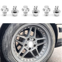 100pcs Universal Nuts For Wheel Cap Lip Screw Bolt Tires Wheel Rivets Car Wheel Rivets Spike Decoration Auto Clips