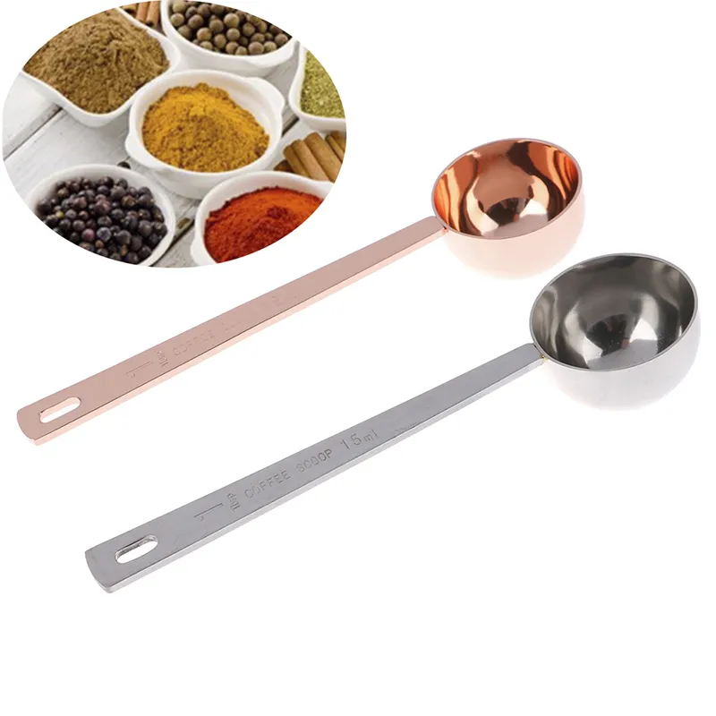 Tumato Coffee Scoop Tablespoon exact 15ML Stainless Steel Measuring Long  Handled Spoon | Lazada PH