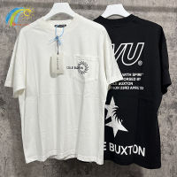 23SS streetwear O versize Cole B oston กระเป๋าเสื้อยืดผู้ชายผู้หญิง1:1ที่มีคุณภาพสูง CB TEE ด้านบนกลับคอเย็บปักถักร้อยโลโก้แขนสั้น