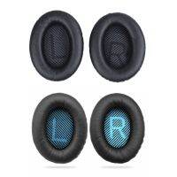 2 Pair Replacement Earpads Ear Pad Foam Ear Pad Memory Foam Cushion for BOSE QuietComfort15 QC2 QC15 QC25 QC35 AE2, AE2I, AE2 Wireless, AE2-W Headphones. Black &amp; Black&amp;Blue