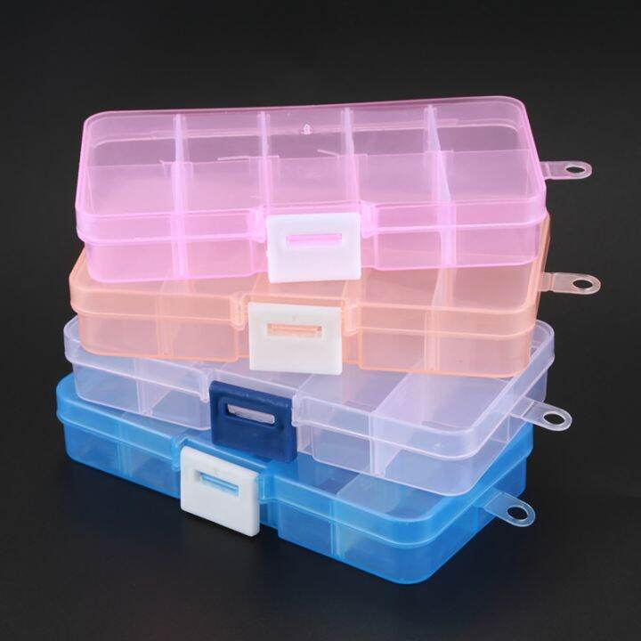 pack-of-4pcs-plastic-jewelry-box-organizer-storage-container-with-adjustable-dividers-15-grids