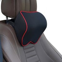 Car Neck Headrest Pillow Car Accessories Cushion Auto Seat Head Support Neck Protector Automobiles Seat Memory Cotton Neck Rest