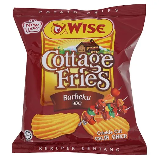 Wise Cottage Fries Bbq Potato Chips 65g Lazada