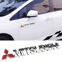 [LWF HOT]☁Mal สติกเกอร์ติดรถยนต์โลหะ,ตราสัญลักษณ์รถยนต์สำหรับ Mitsubishi โลโก้3D