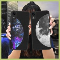 texture advanced Phone Case For iphone XR cartoon solid color leather couple Silica gel The New trend youth simple cute